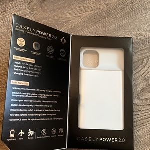 Casely Power 2.0 Battery-powered charging case